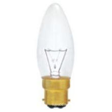 B22D Newest Product Candle Clear Lamp (C35MM)